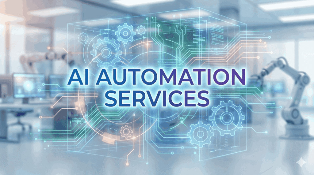 AI automation services streamlining business workflows