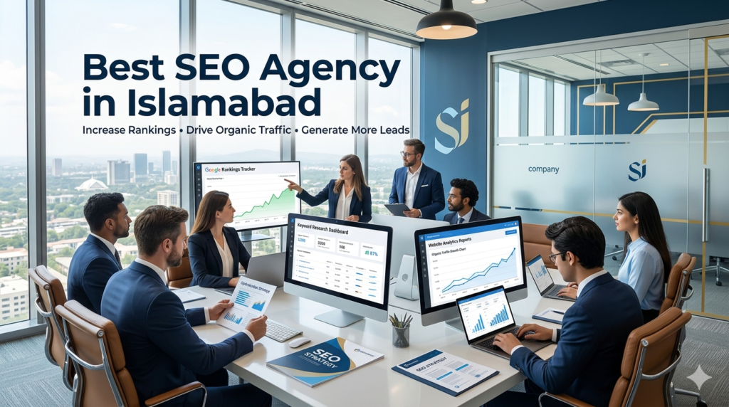 Best SEO Agency in Islamabad helping businesses improve Google rankings, organic traffic, local SEO visibility, and lead generation.